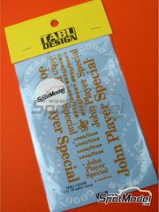 Decals and markings / Formula 1 / 1/12 scale: New products by Tabu